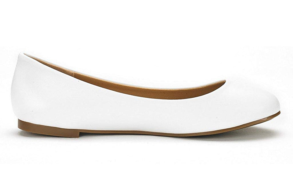 DREAM PAIRS Women's Sole Simple Ballerina Walking Flats Shoes