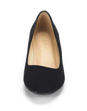 DREAM PAIRS Women's Debbie Mid Wedge Heel Pump Shoes