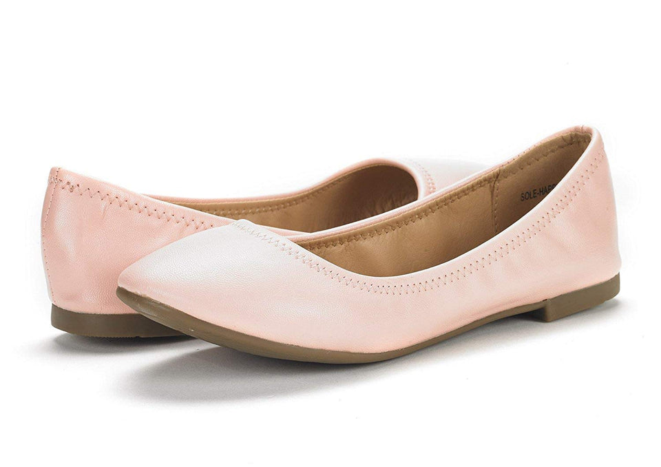 DREAM PAIRS Women's Sole Happy Ballerina Walking Flats Shoes