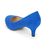 DREAM PAIRS LUVLY Women's Bridal Wedding Party Low Heel Pump Shoes