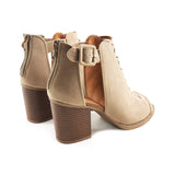 Soda Womens Fahsoin Aran Open Toe Heel Sandal