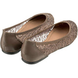 CLOVERLY Women's Ballet Shoe Floral Breathable Crochet Lace Ballet Flats